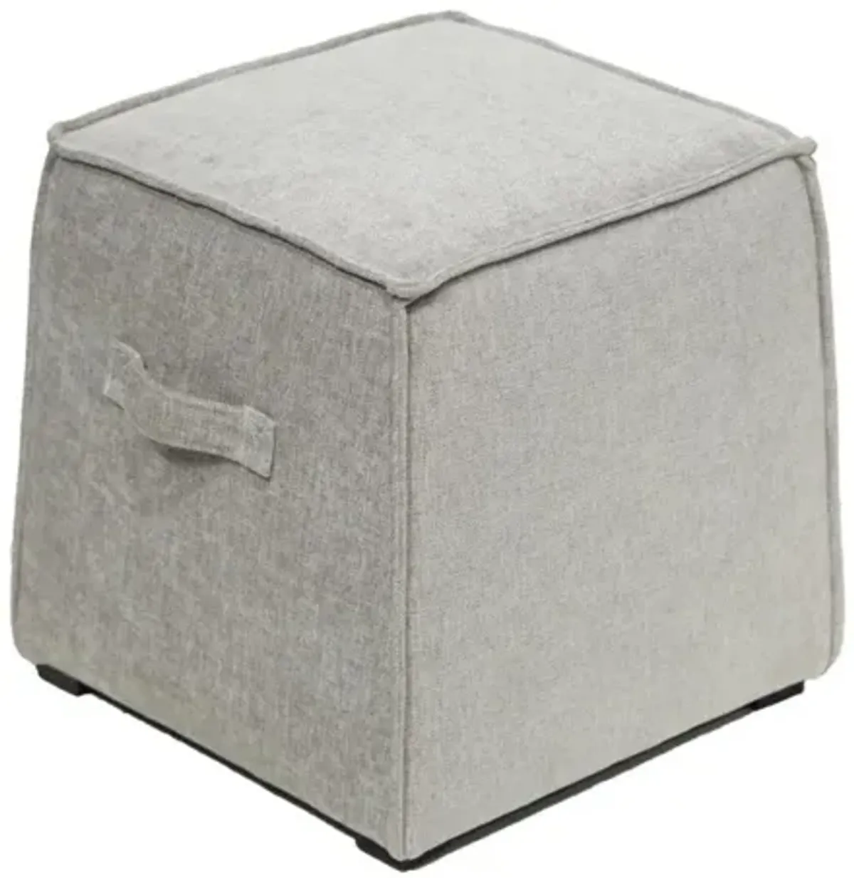 Nest Home Anew Grey Bon Bon Small Ottoman