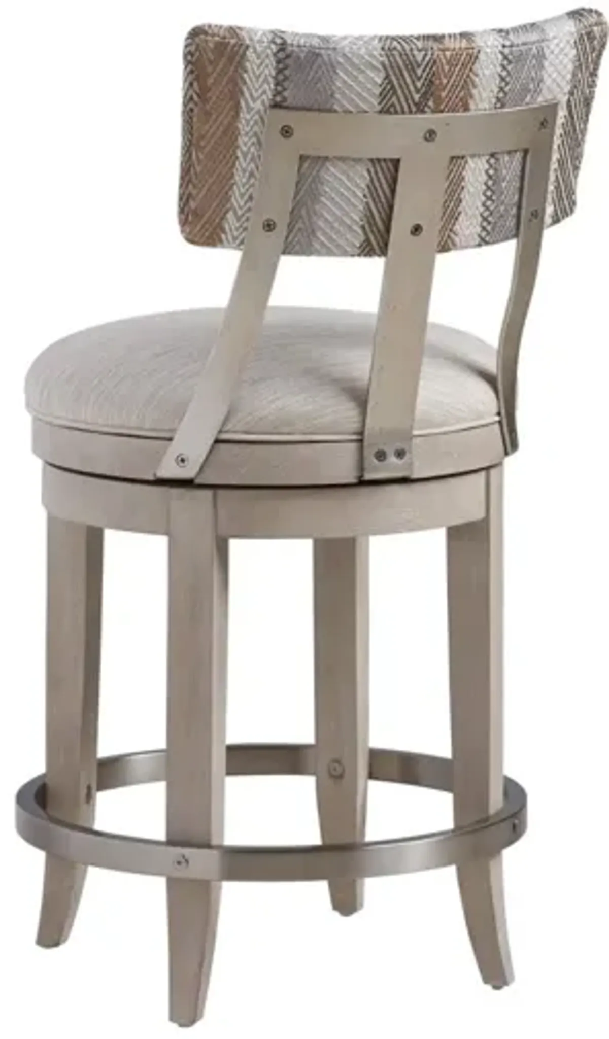 Barclay Butera by Lexington Malibu Cliffside Swivel Upholstered Counter Stool