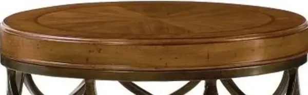 Hammary Table Round Lamp Table Hidden Treasures