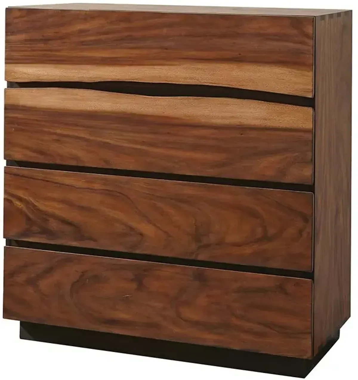 Coaster Winslow 4-Drawer Bedroom Chest Smokey Walnut