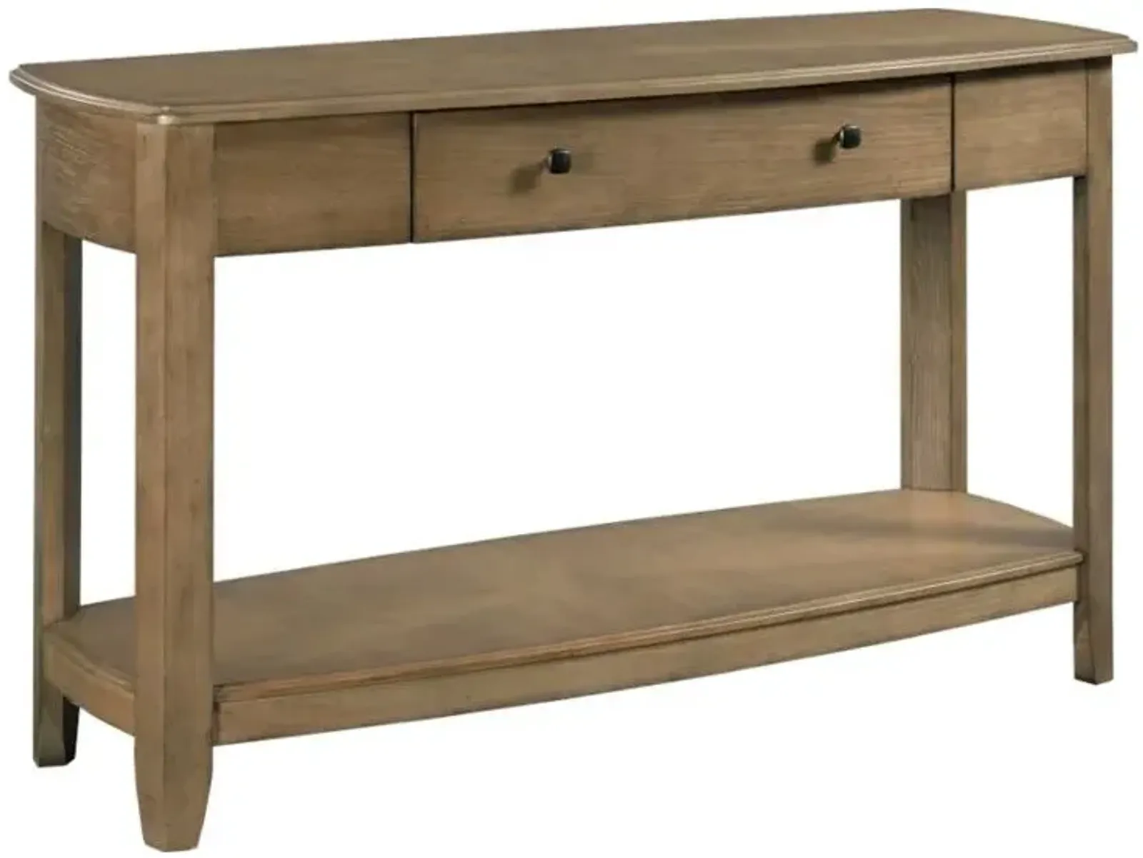 Hammary Rustic Natural Wood Sofa Table