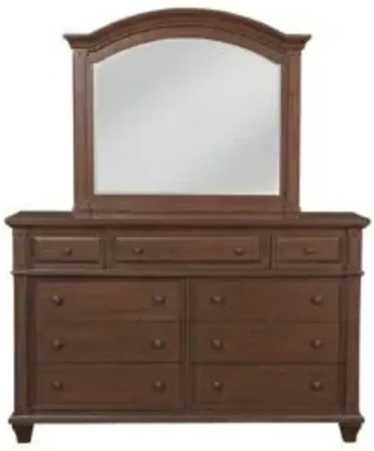 American Woodcrafters Sedona Mirror in Cinnamon Cherry