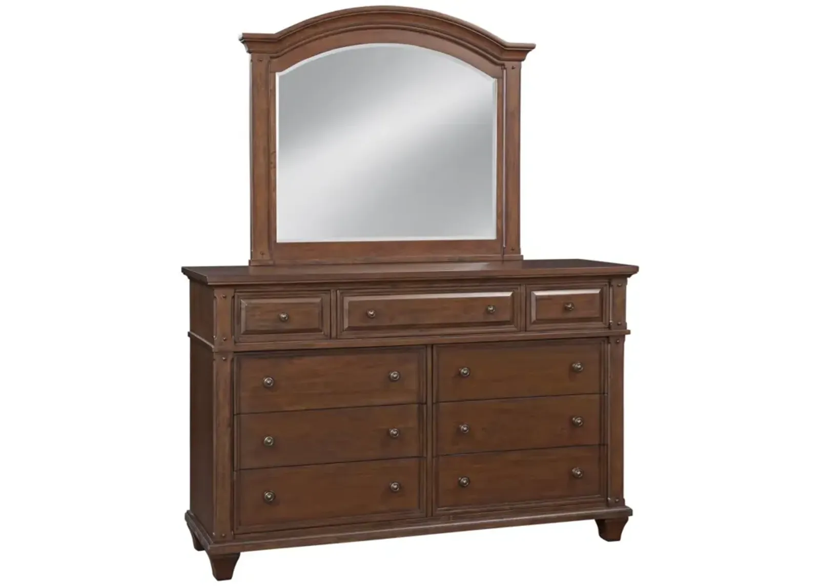 American Woodcrafters Sedona Mirror in Cinnamon Cherry