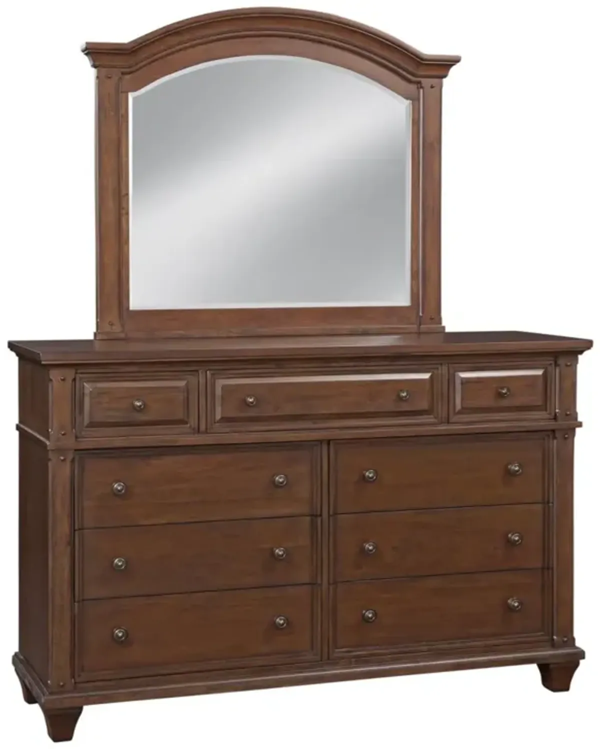 American Woodcrafters Sedona Mirror in Cinnamon Cherry