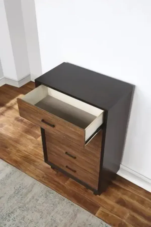 ALPINE WALNUT DRAWER CHEST