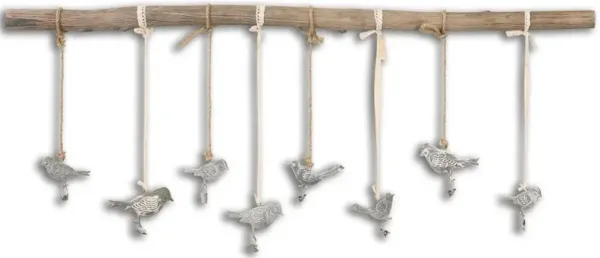 Uttermost Birds On a Branch Dark Bronze Wall Art