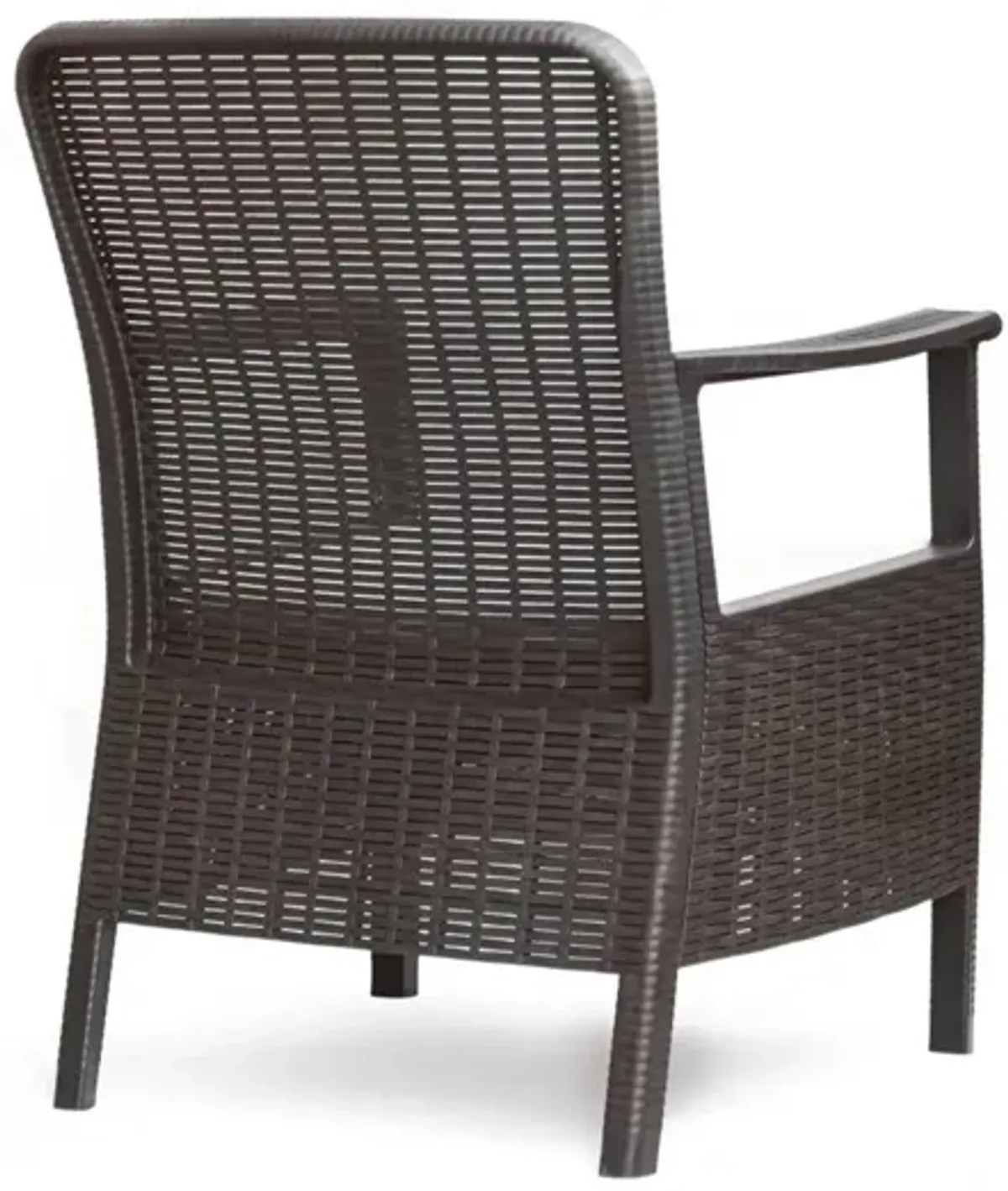 Rainbow Outdoor Orlando Armchair in Brown