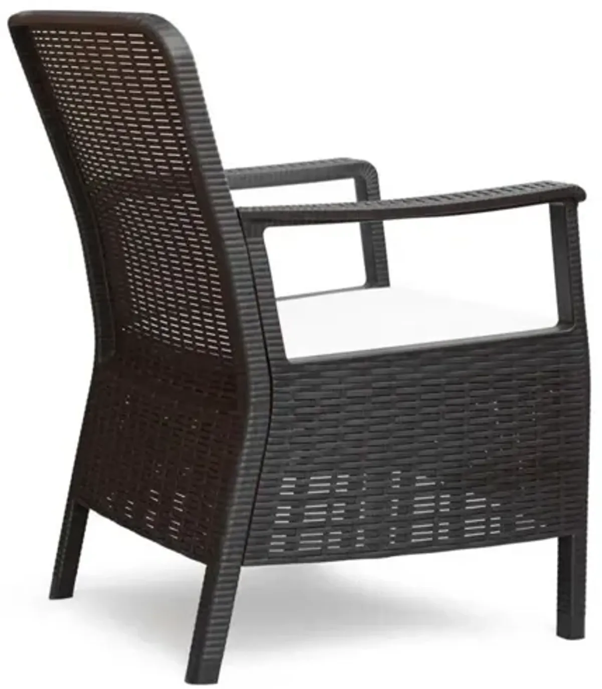 OUTDOOR ORLANDO ARMCHAIR IN BROWN