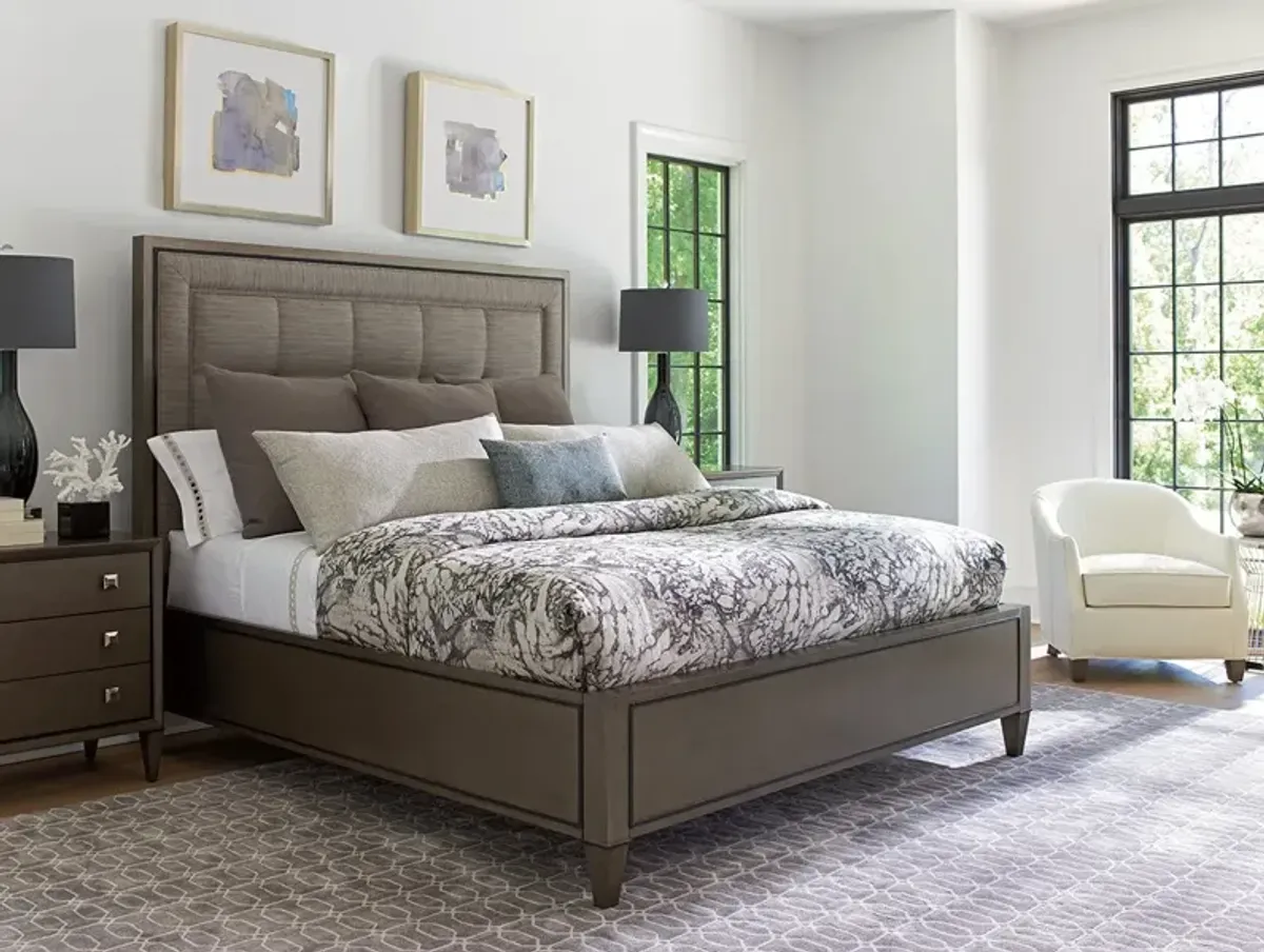 Ariana by Lexington St. Tropez Upholstered Panel Bed King