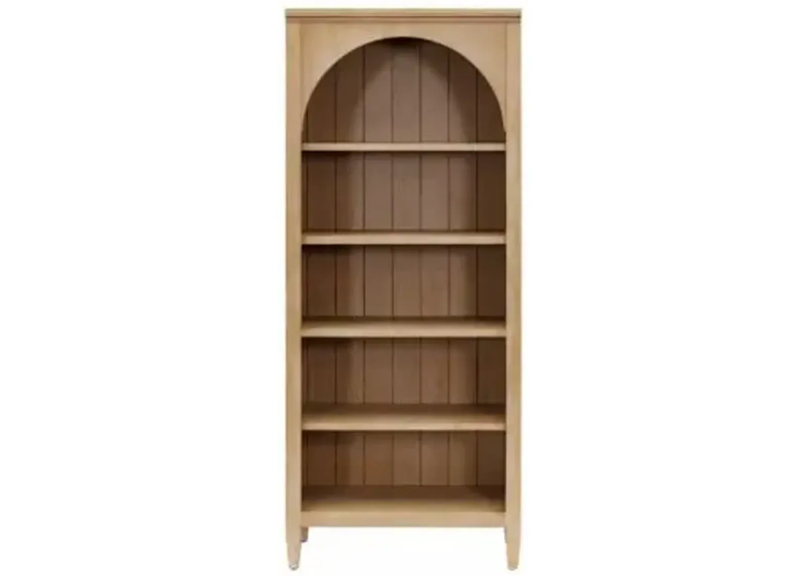 Martin Furniture Laurel Light Brown Open Bookcase