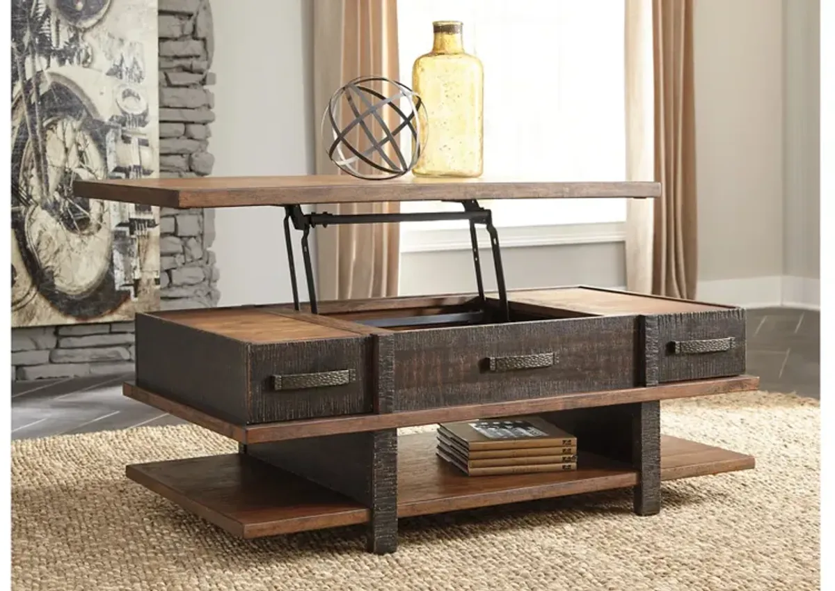 Ashley Stanah Two-Tone Lift-Top Cocktail Table