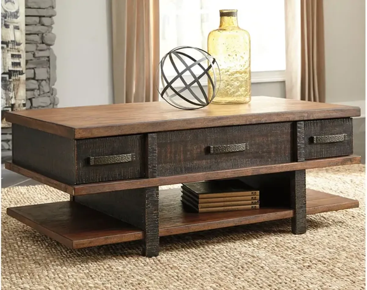 Ashley Stanah Two-Tone Lift-Top Cocktail Table