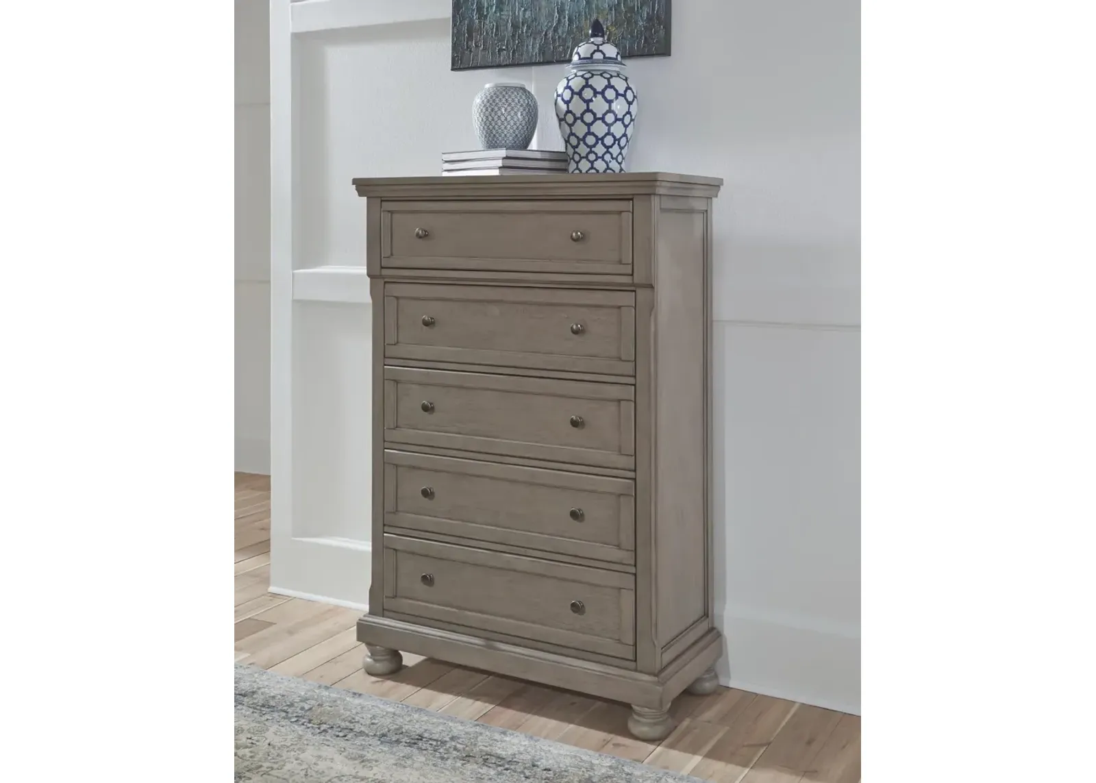 Lettner Felt-Lined 5-Drawer Chest