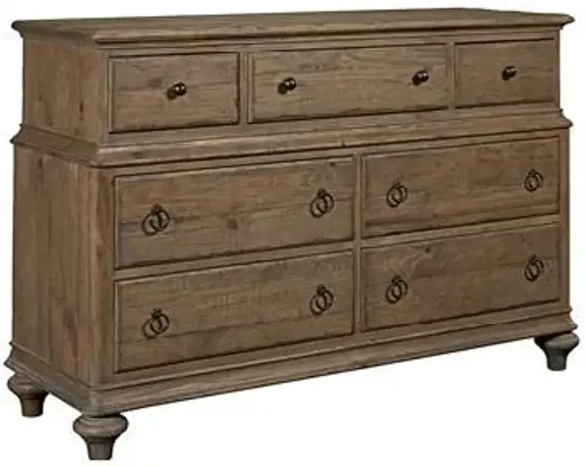 Kincaid Wellington Drawer Dresser Weatherford Heather