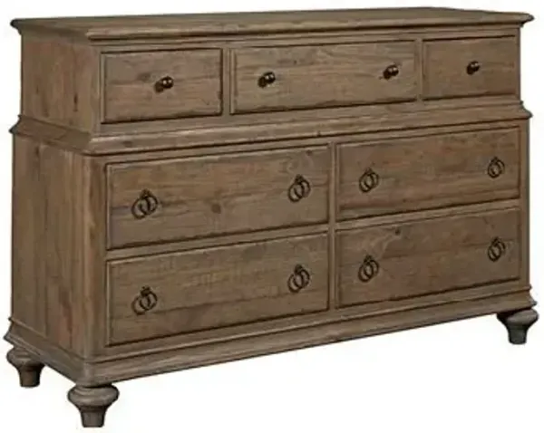 Kincaid Wellington Drawer Dresser Weatherford Heather