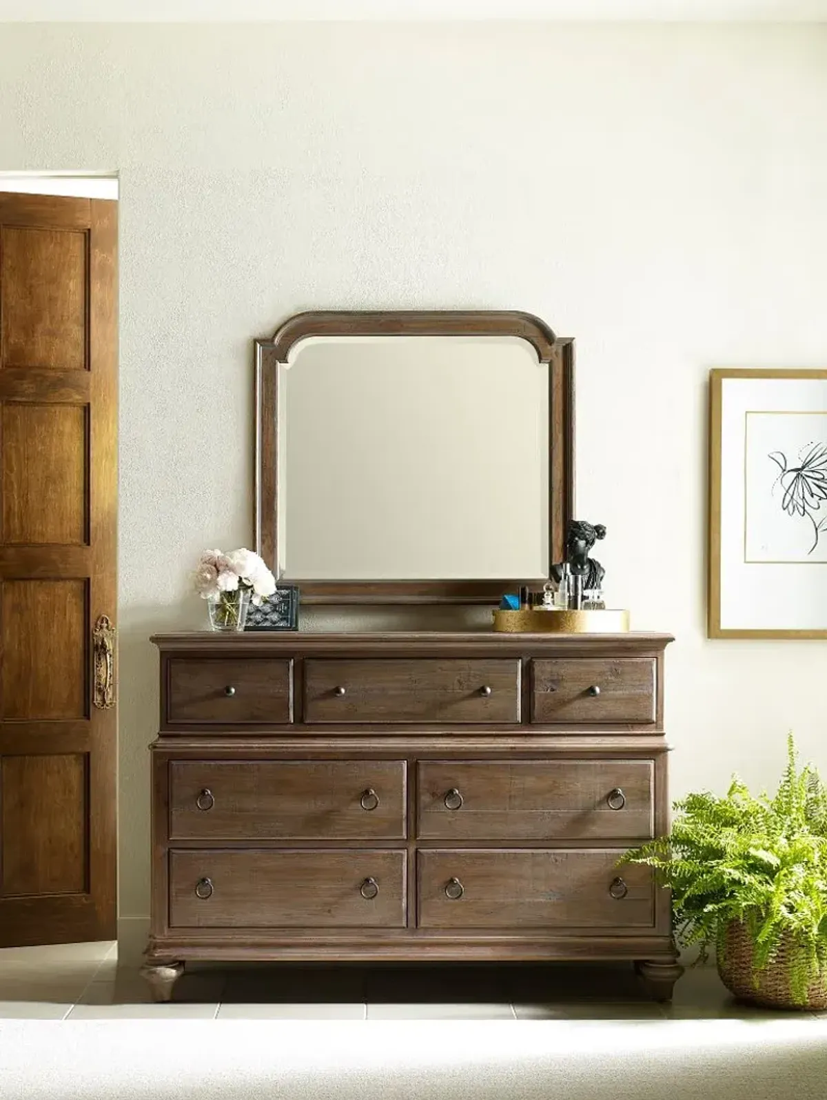 Kincaid Wellington Drawer Dresser Weatherford Heather