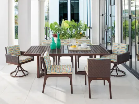 ABACO OUTDOOR RECTANGULAR DINING TABLE