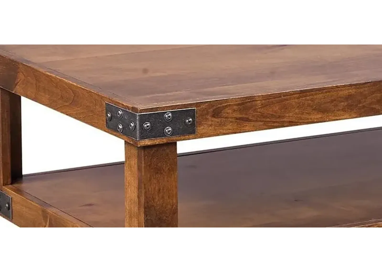 Aspenhome Industrial Fruitwood End Table