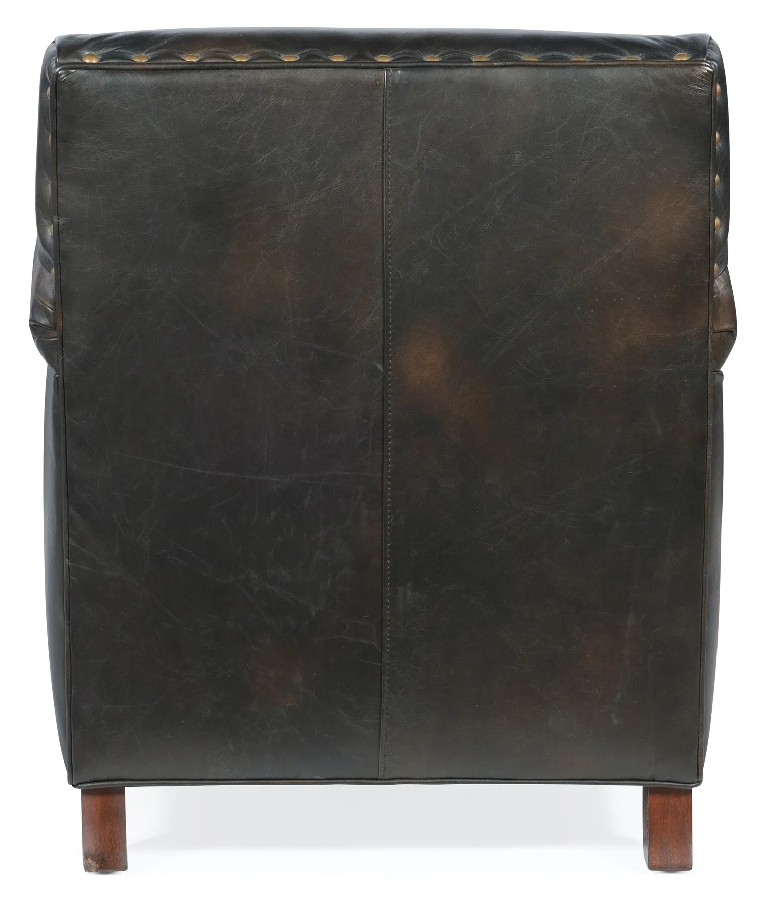 POTTER LEATHER CLUB CHAIR