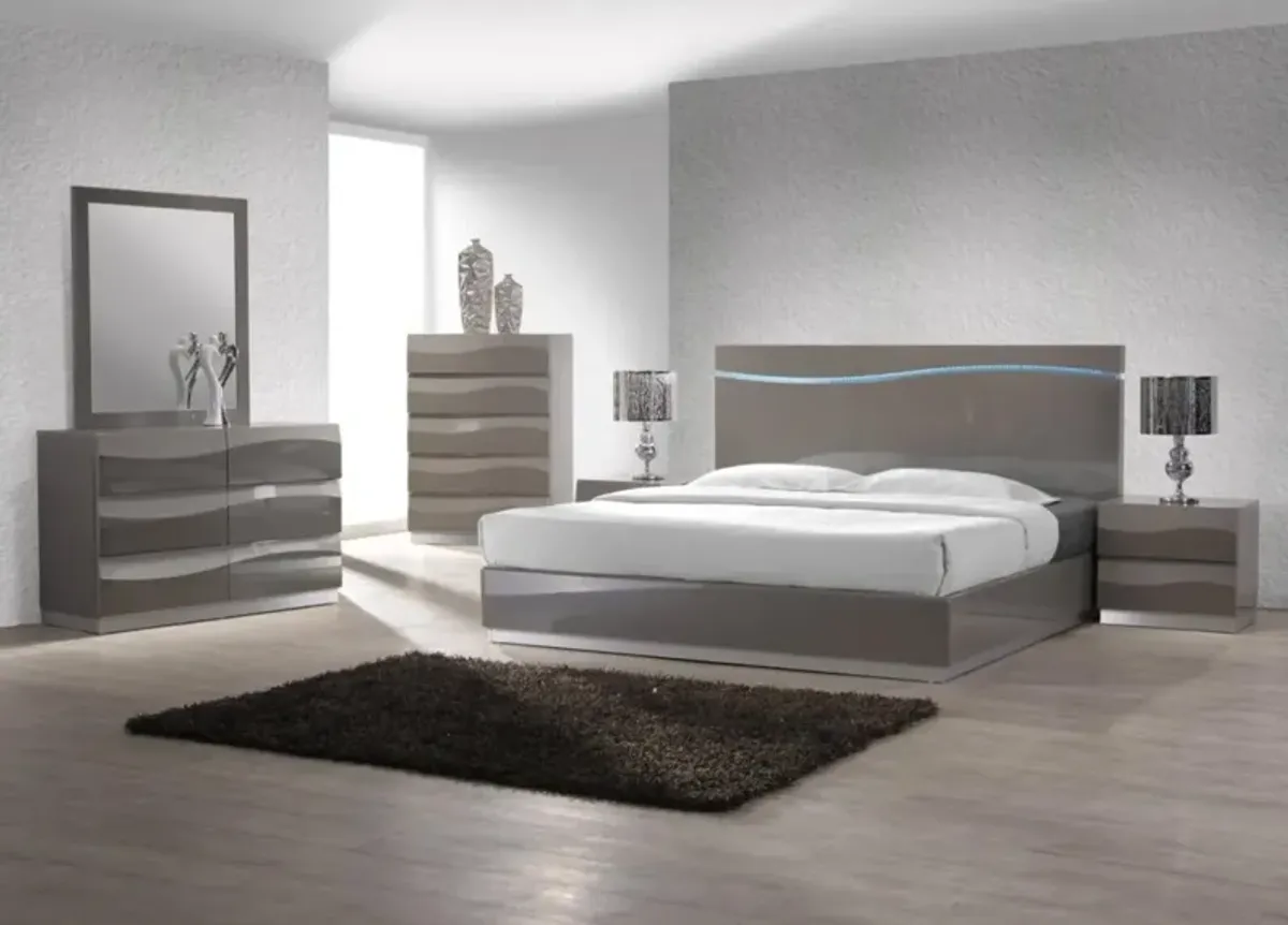 Chintaly Delhi Contemporary King Size Bedroom Set