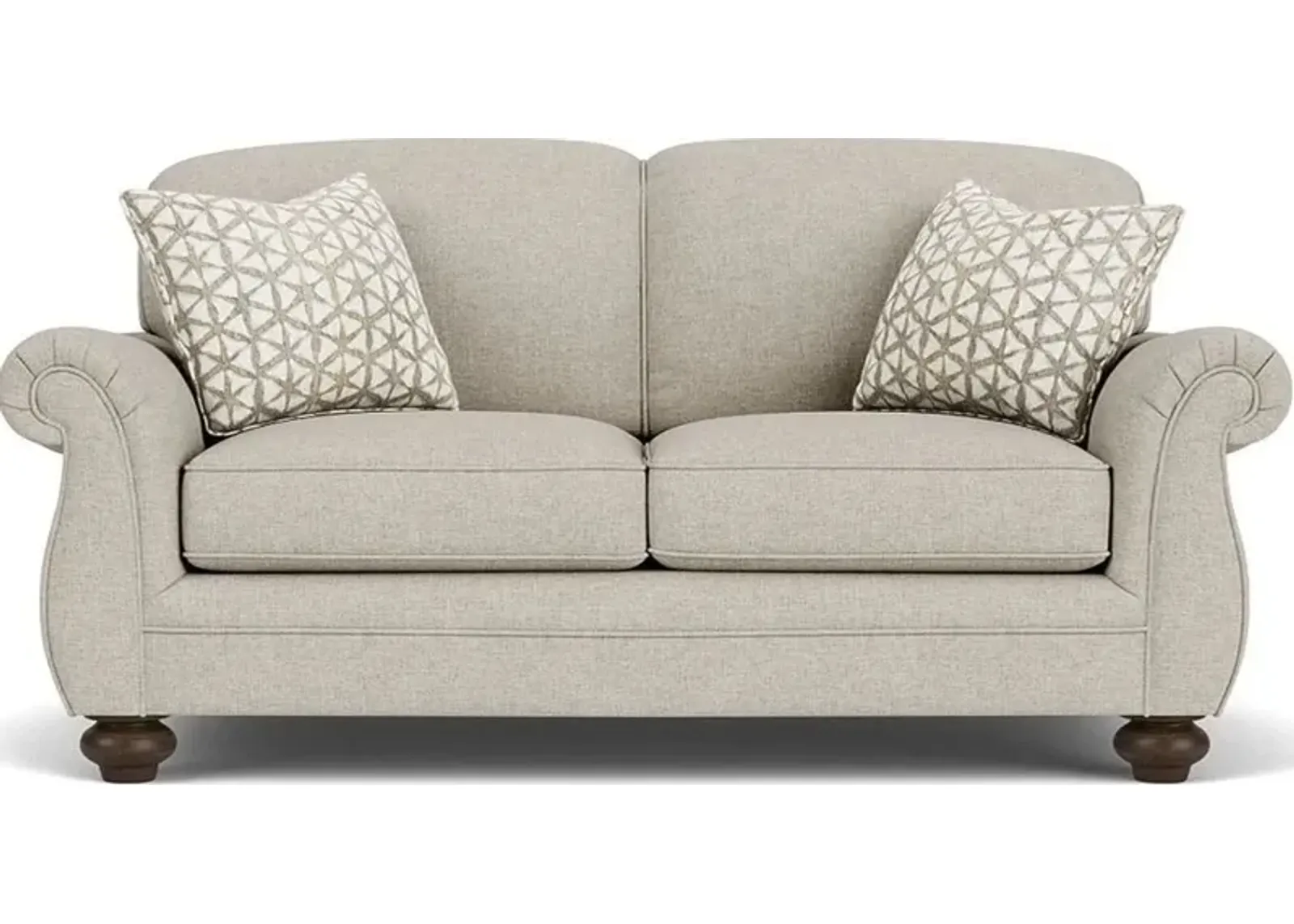 Flexsteel Winston Silver Driftwood Loveseat