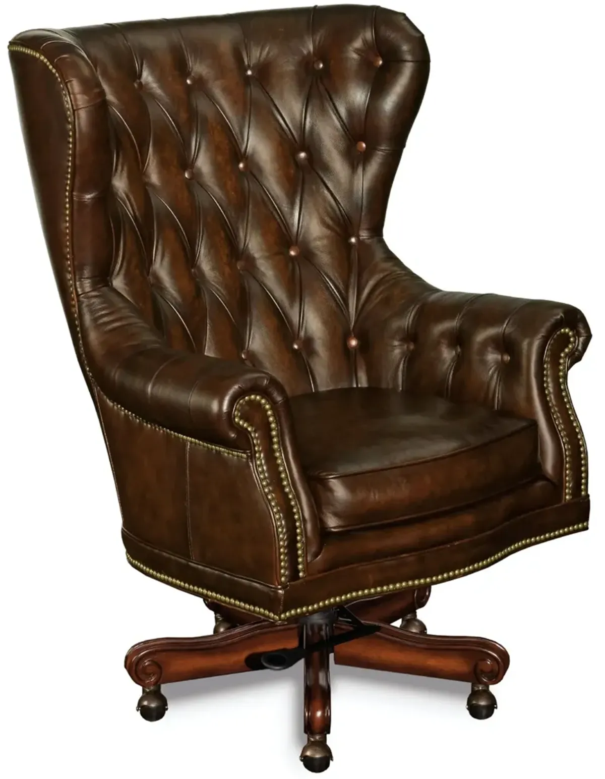 Hooker Furniture Erin Executive Swivel Tilt Leather Office Chair