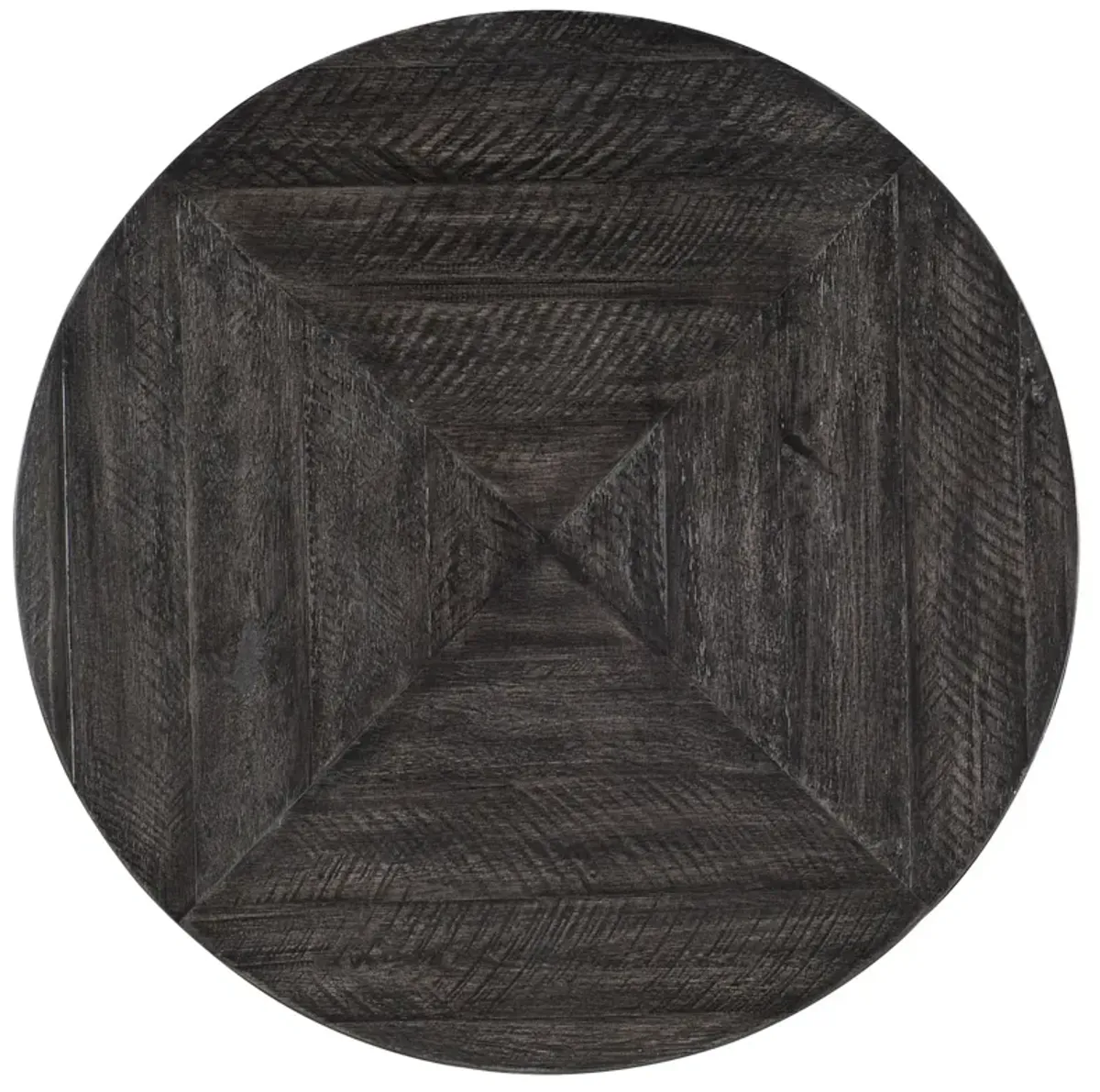 Hooker Furniture St. Armand Pewter Round End Table