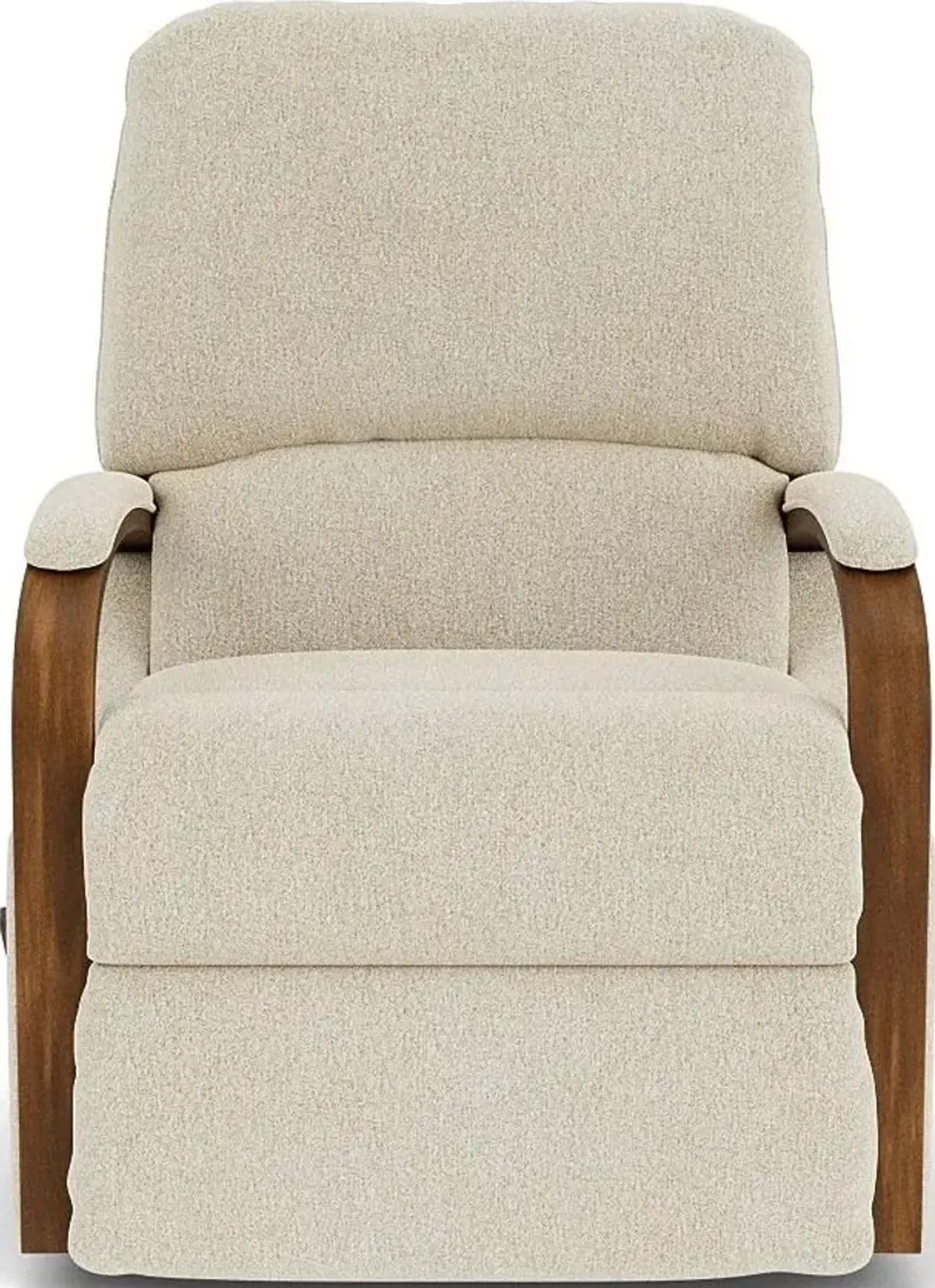 WOODLAWN WHITE SHELL ROCKING MANUAL RECLINER