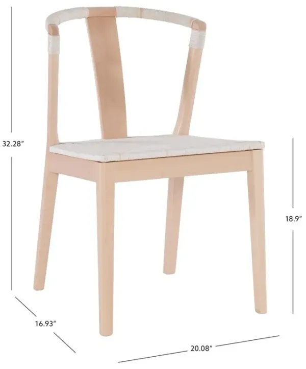 Linon Sapona Armless Chair