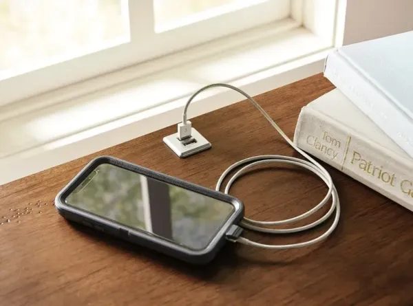 John Thomas Farmhouse Chic Nightstand in Bourbon