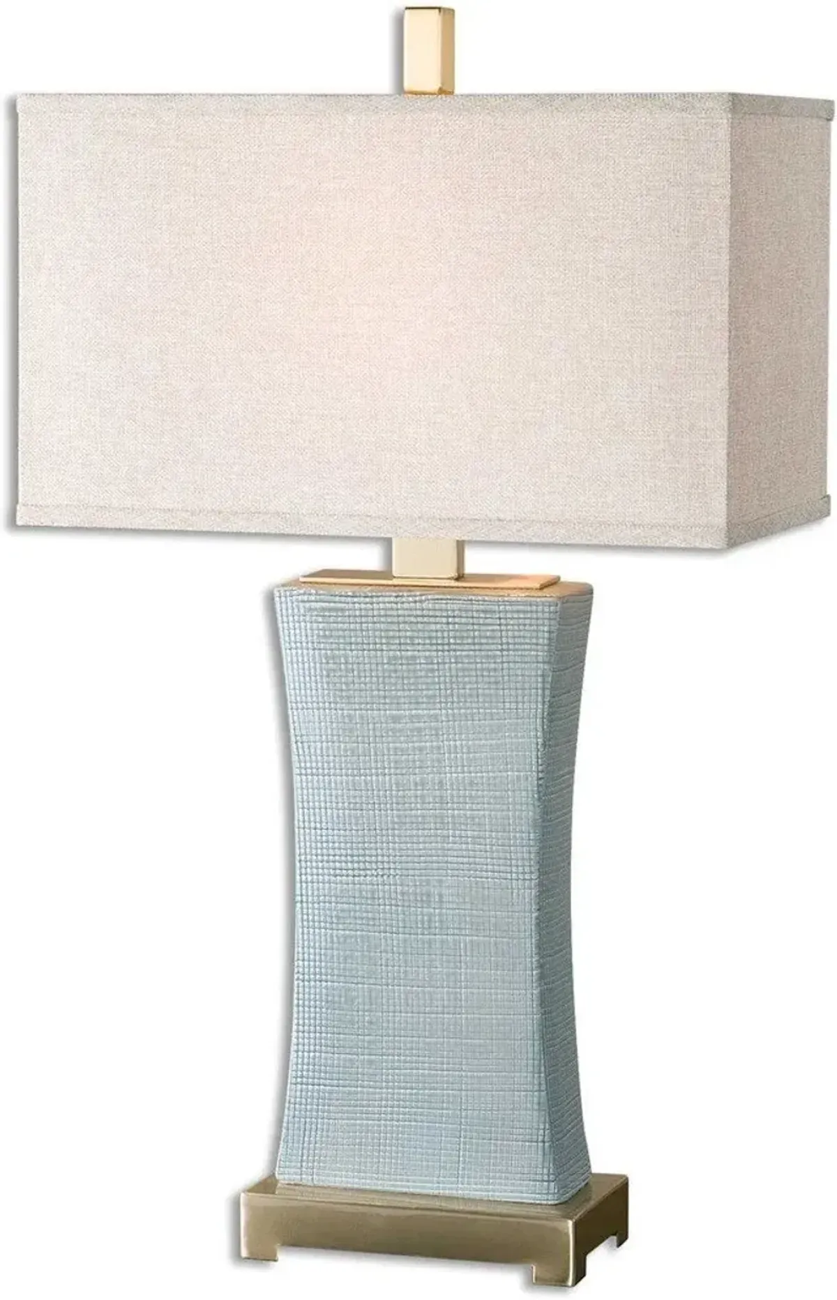 Uttermost Cantarana Pale Blue Gray Table Lamp