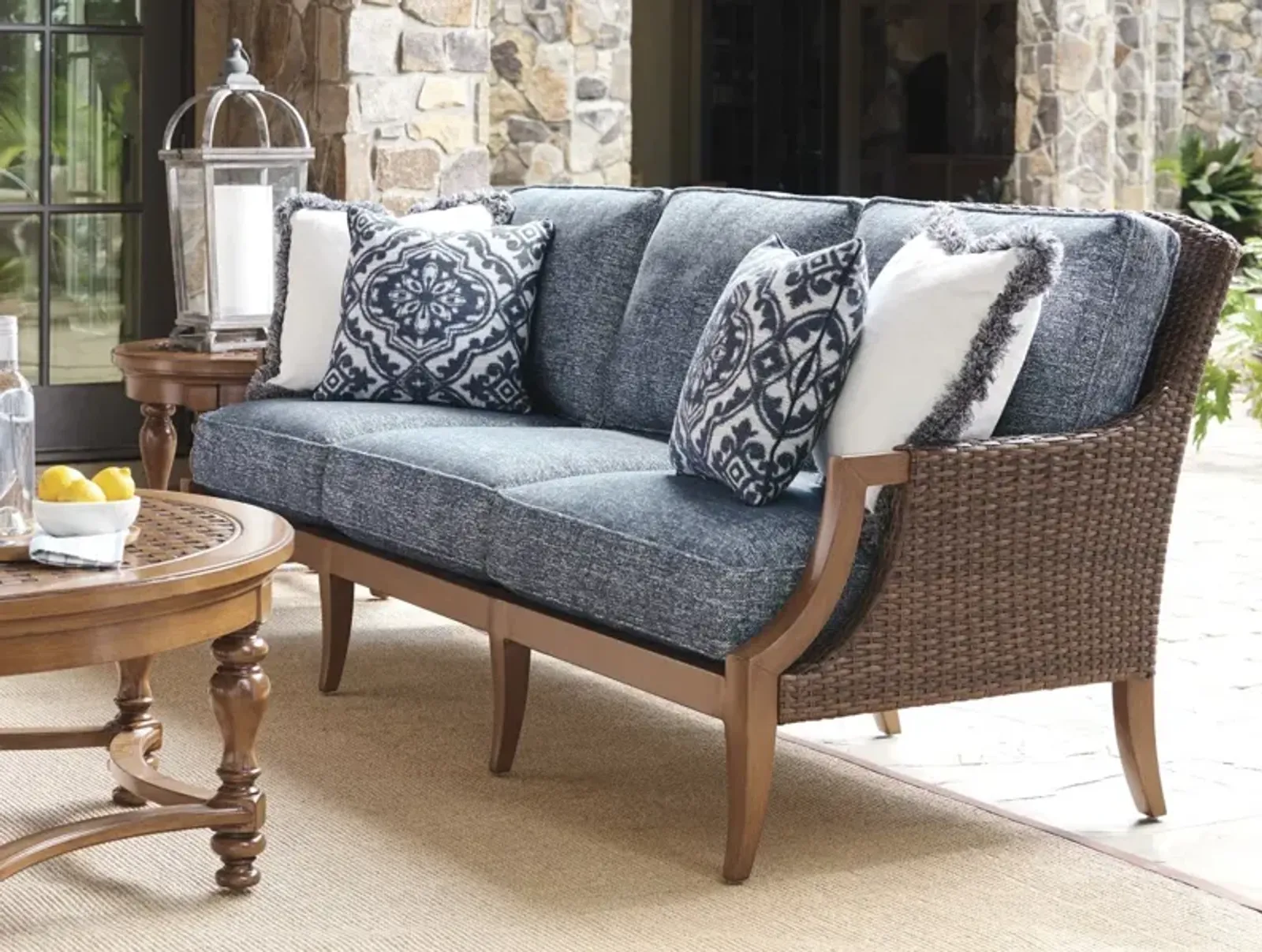 Tommy Bahama Outdoor by Lexington Harbor Isle Sofa