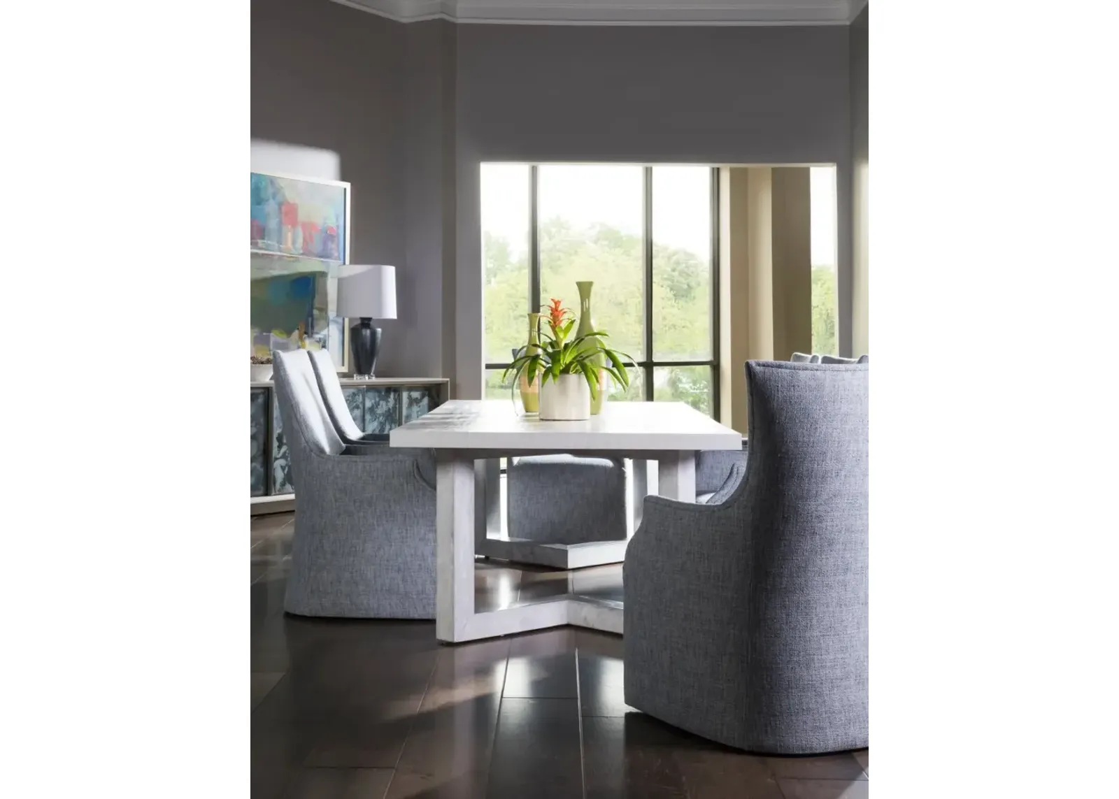 HELLER RECTANGULAR DINING TABLE SIGNATURE DESIGNS