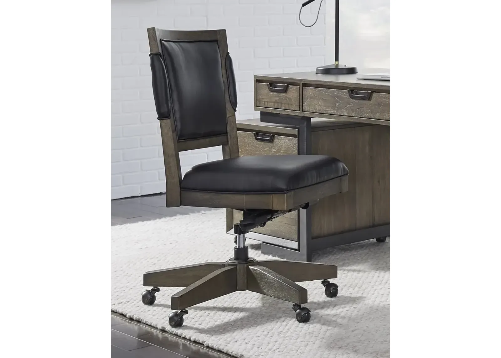 Aspenhome Harper Point Fossil Office Chair