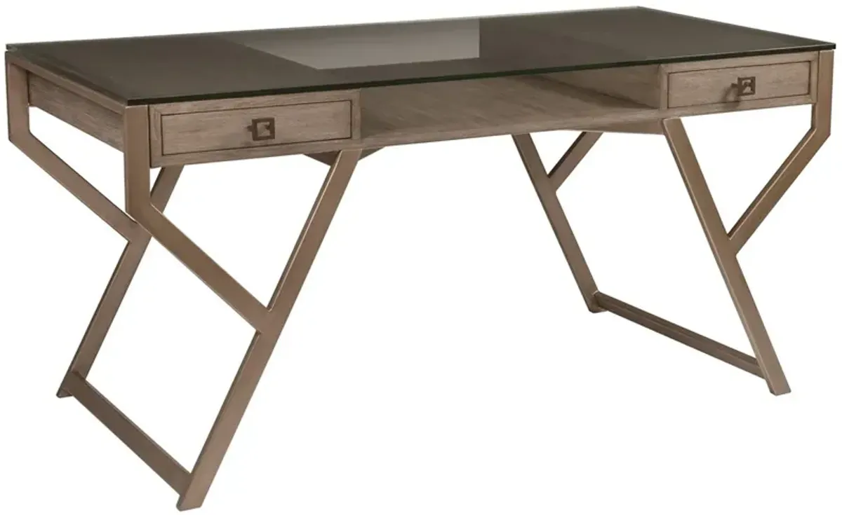 Artistica Home by Lexington Cohesion Program Interlaken Writing Desk Grigio