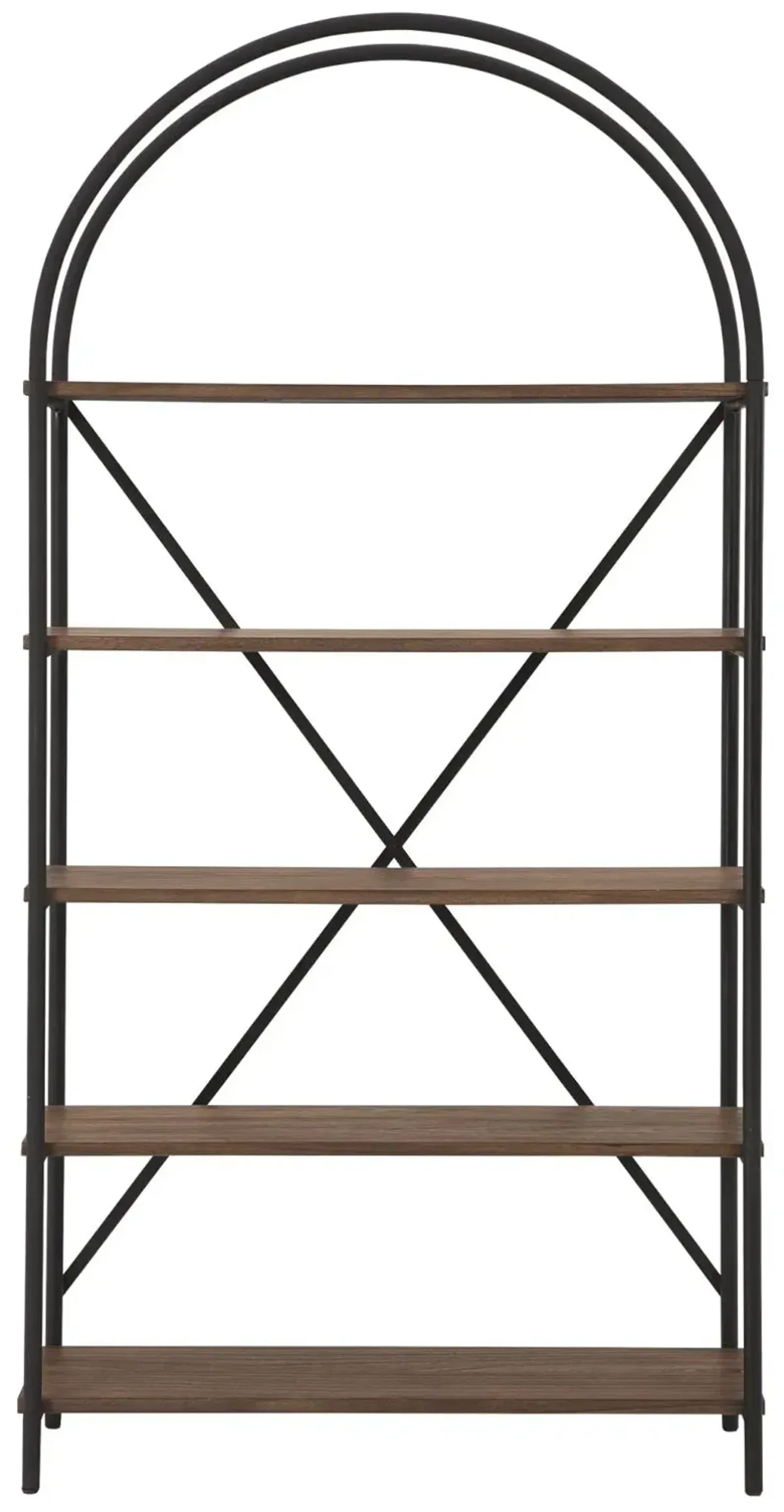 Ashley Galtbury Brown/Black Bookcase