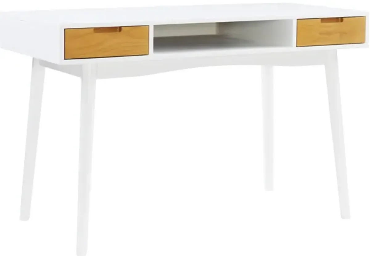 Linon Perry White Desk