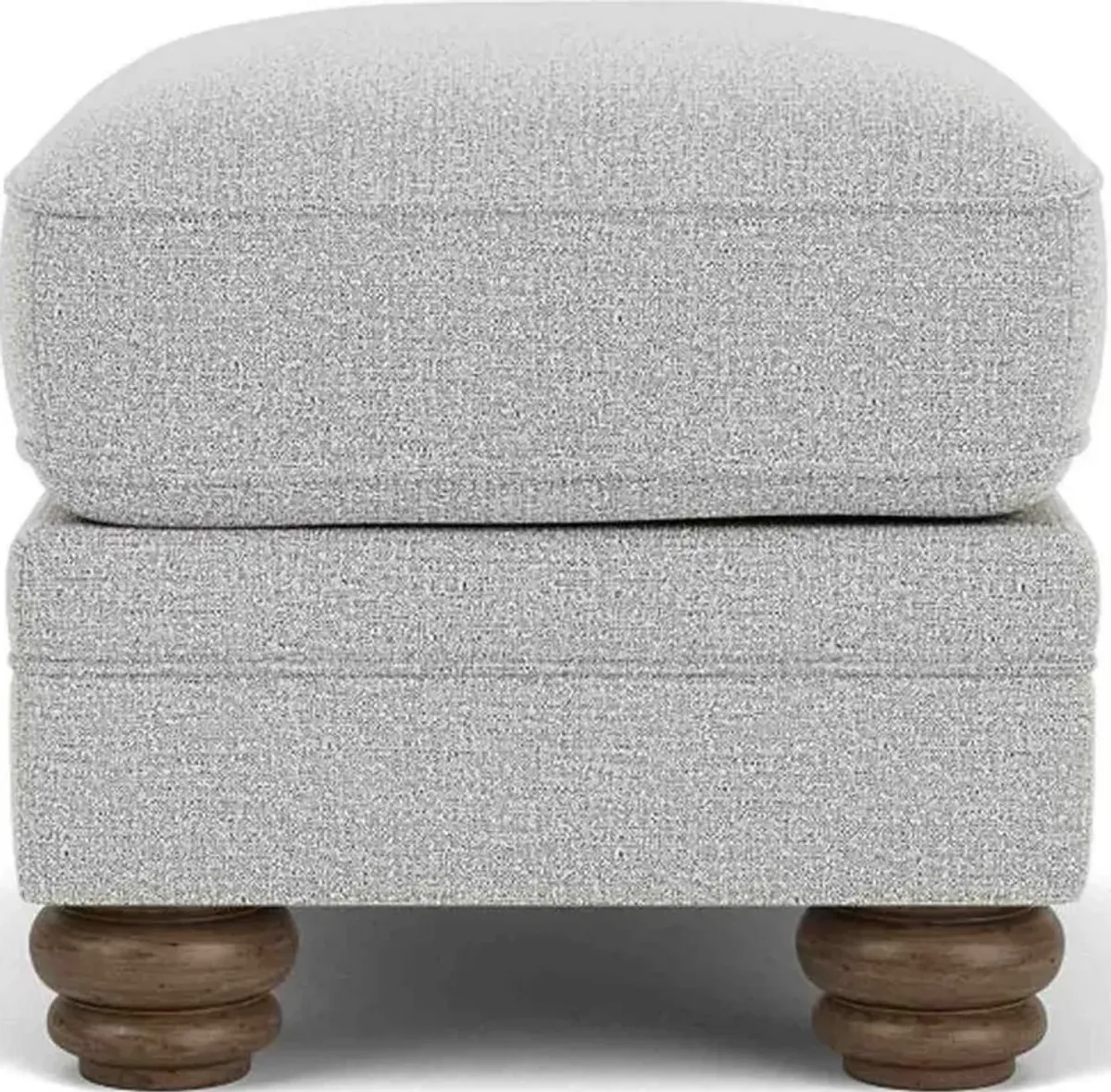 Flexsteel Bexley Silver Glacier Vintage Ottoman