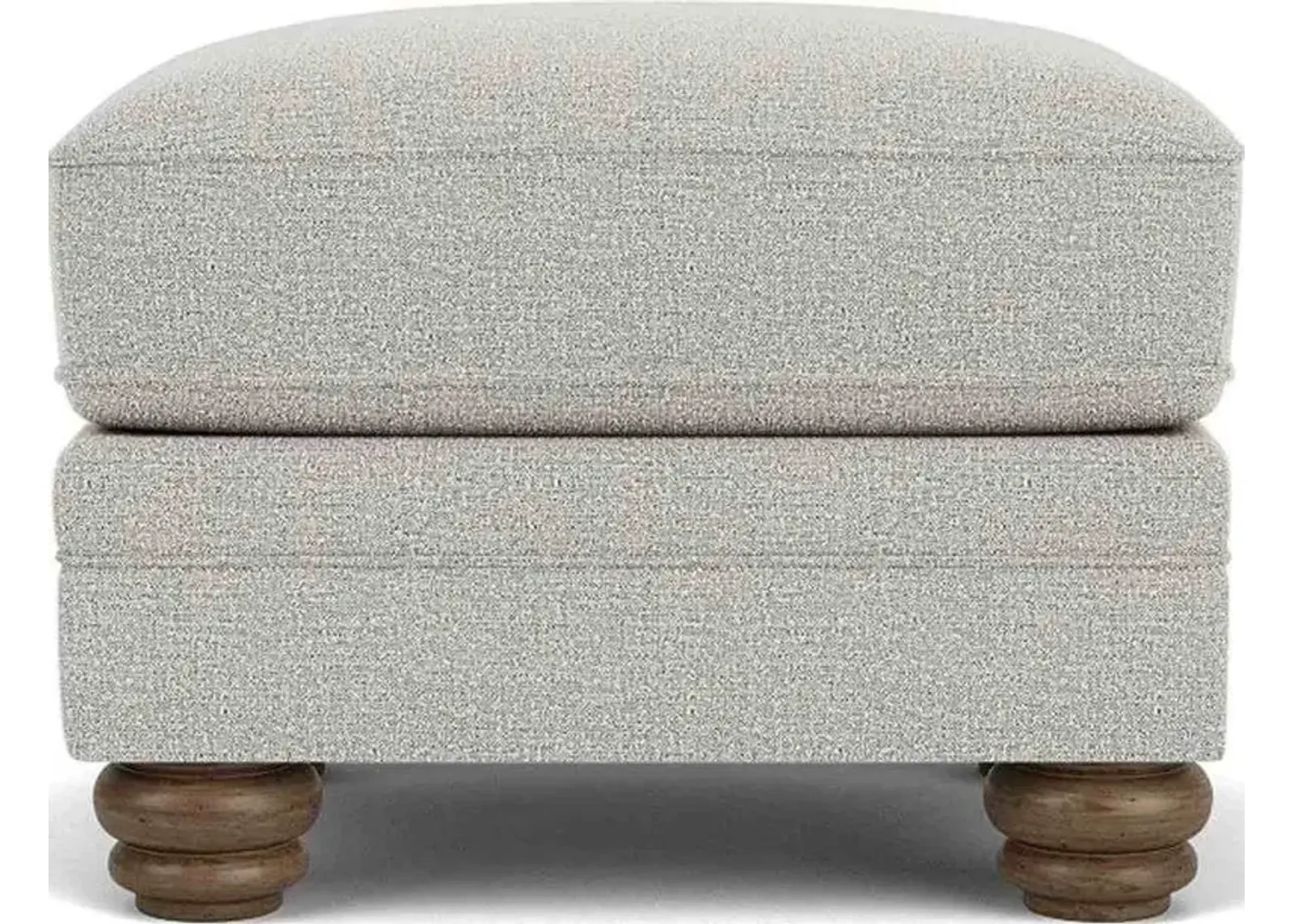 Flexsteel Bexley Silver Glacier Vintage Ottoman