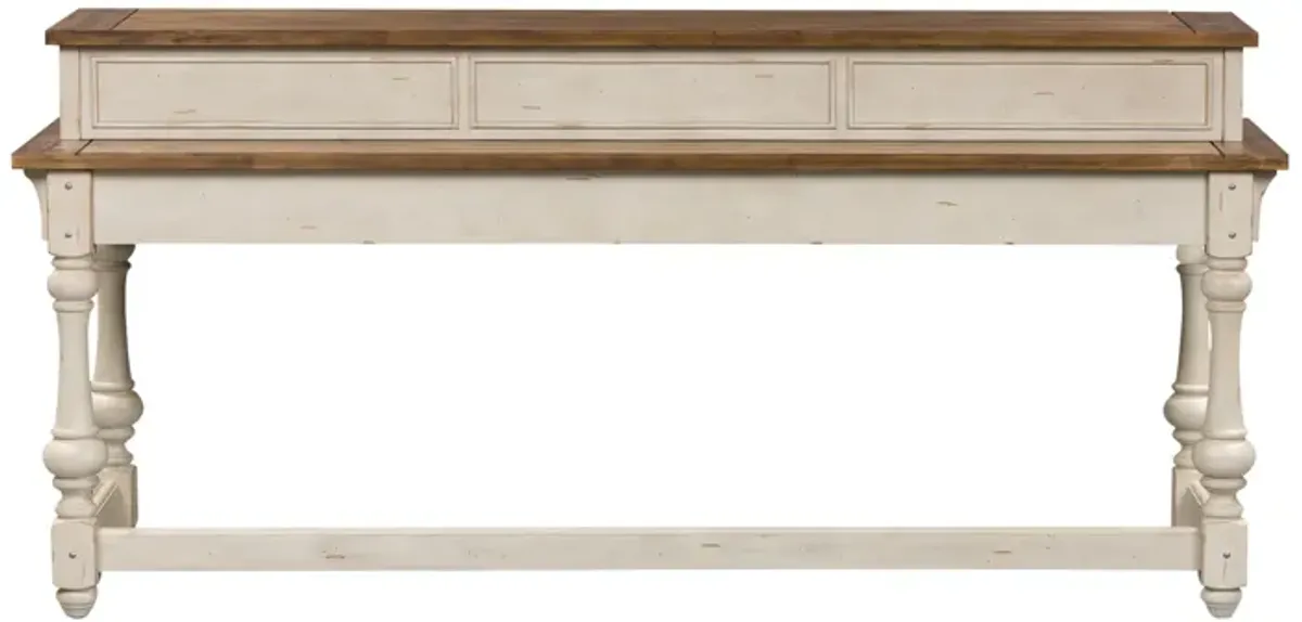 Liberty Furniture Morgan Creek Console Bar Table