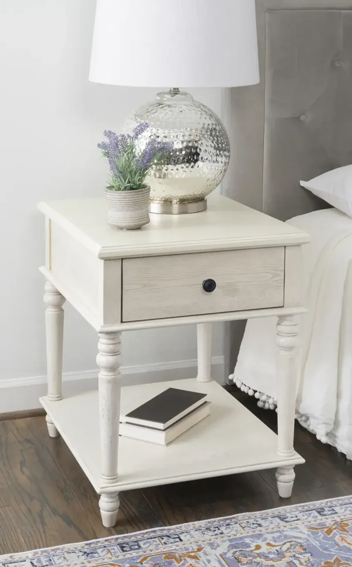 Powell Mcghie Side Table White