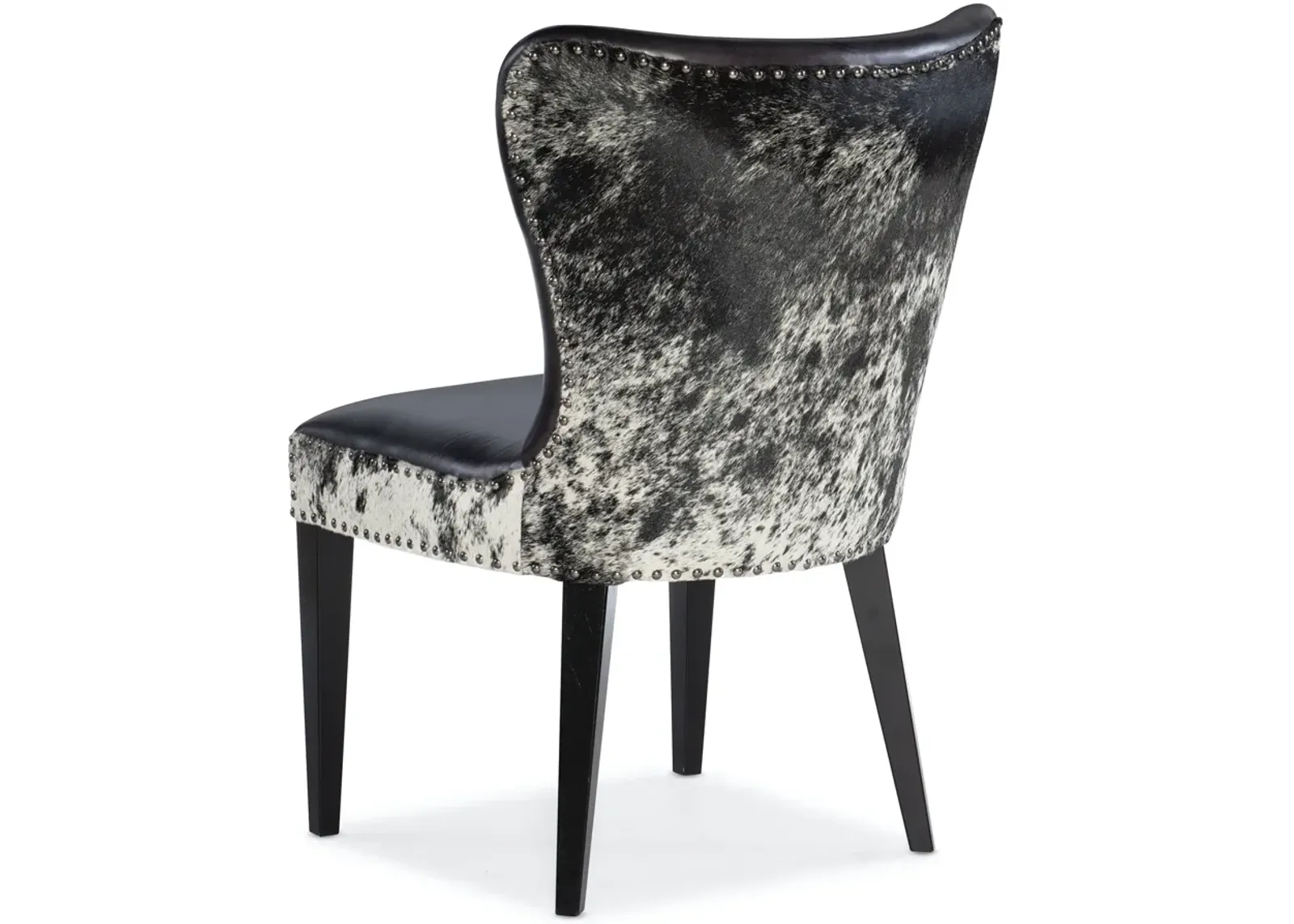 Hooker Furniture Kale Leather Accent Chair with Salt & Pepper Hoh