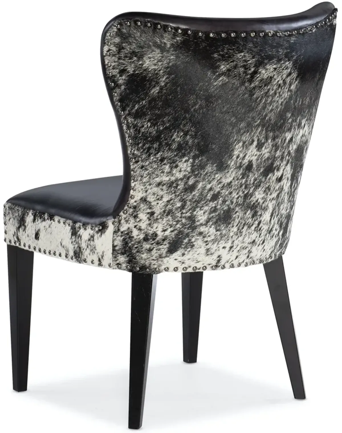 Hooker Furniture Kale Leather Accent Chair with Salt & Pepper Hoh