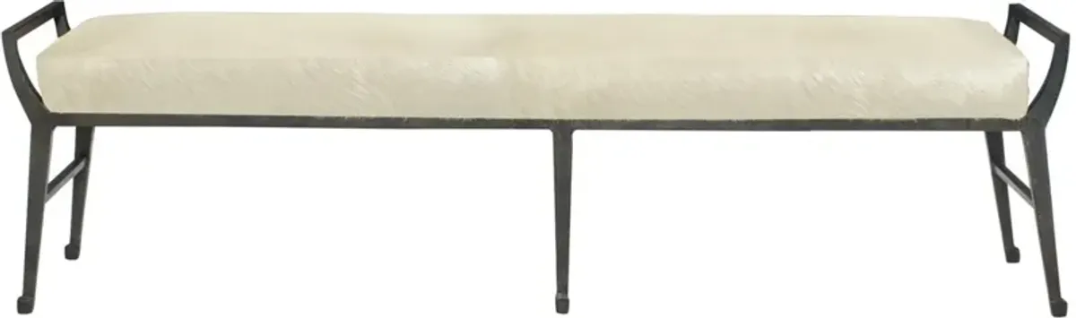 Bernhardt Mansfield Leather Bench