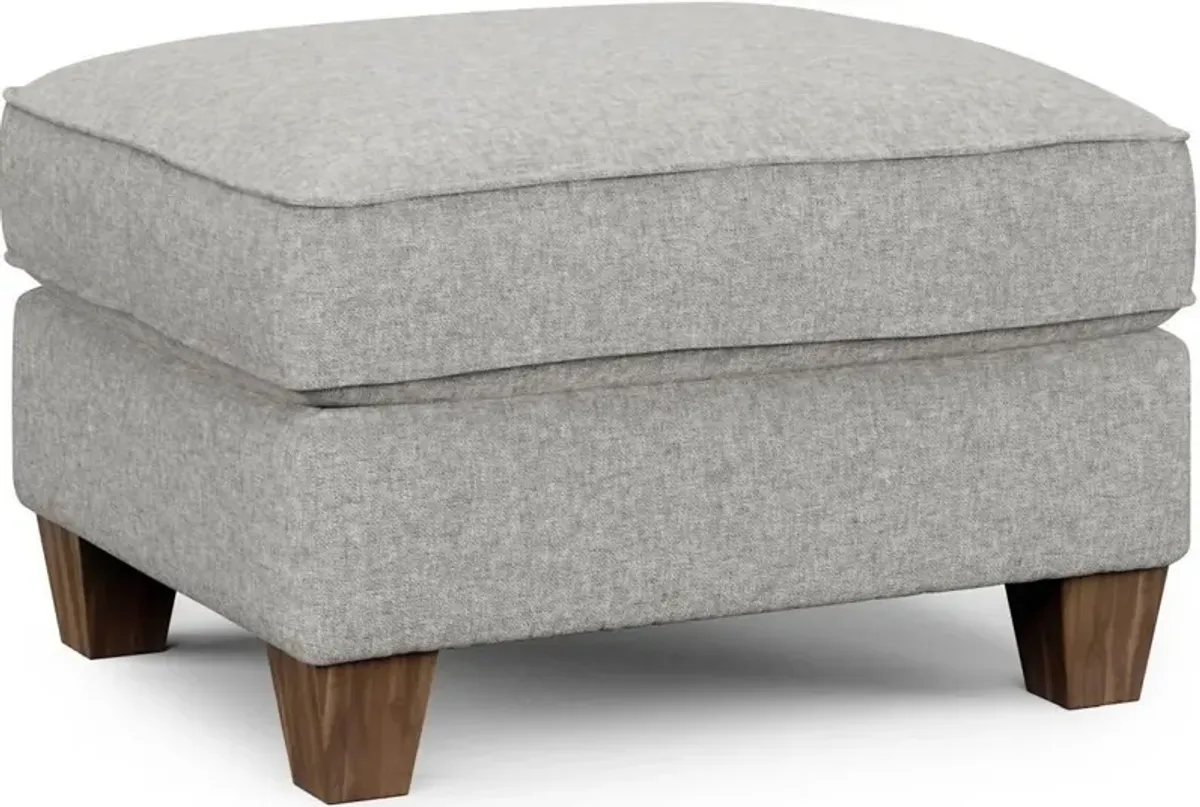 Flexsteel South Haven Light Gray Ottoman