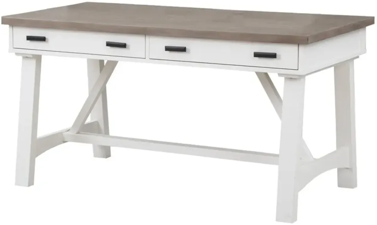 Parker House Transitional 60 Inch Writing Desk Cotton