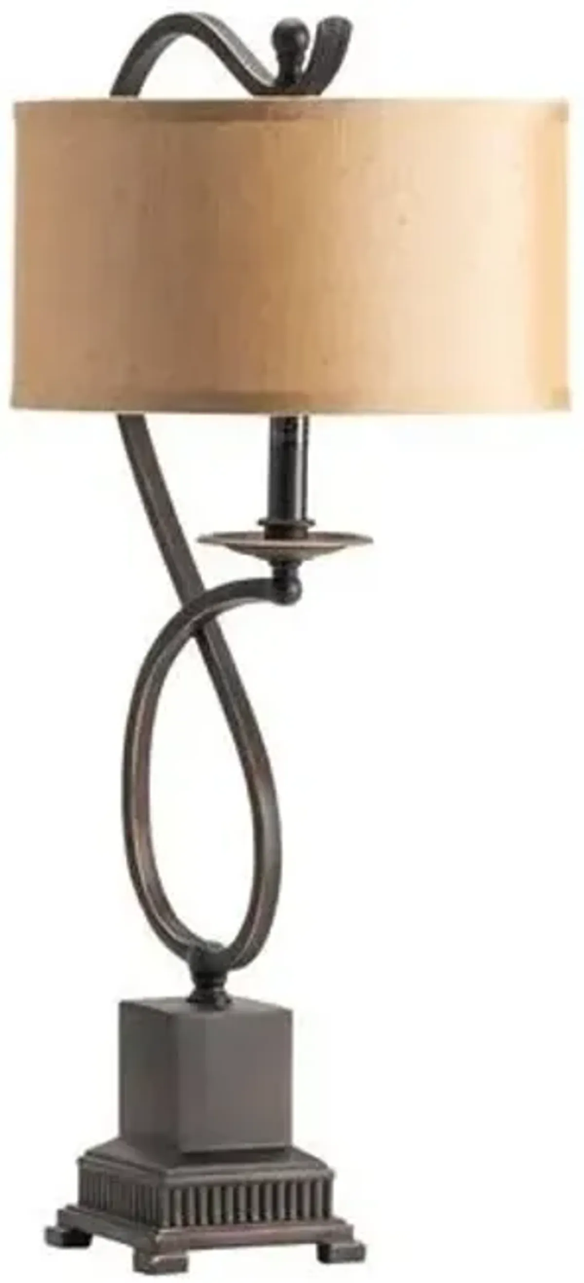 Crestview Echo Bronze Table Lamp