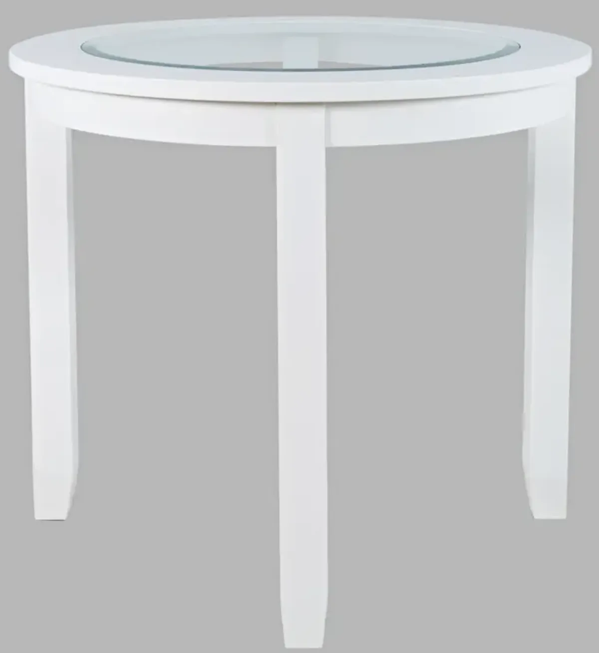 Jofran Urban Icon Round Counter-Height Table White