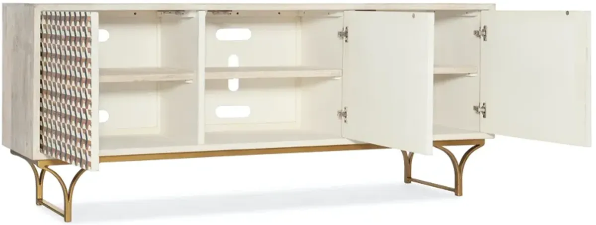 Hooker Furniture Commerce & Market Jaiden 3-Door Console