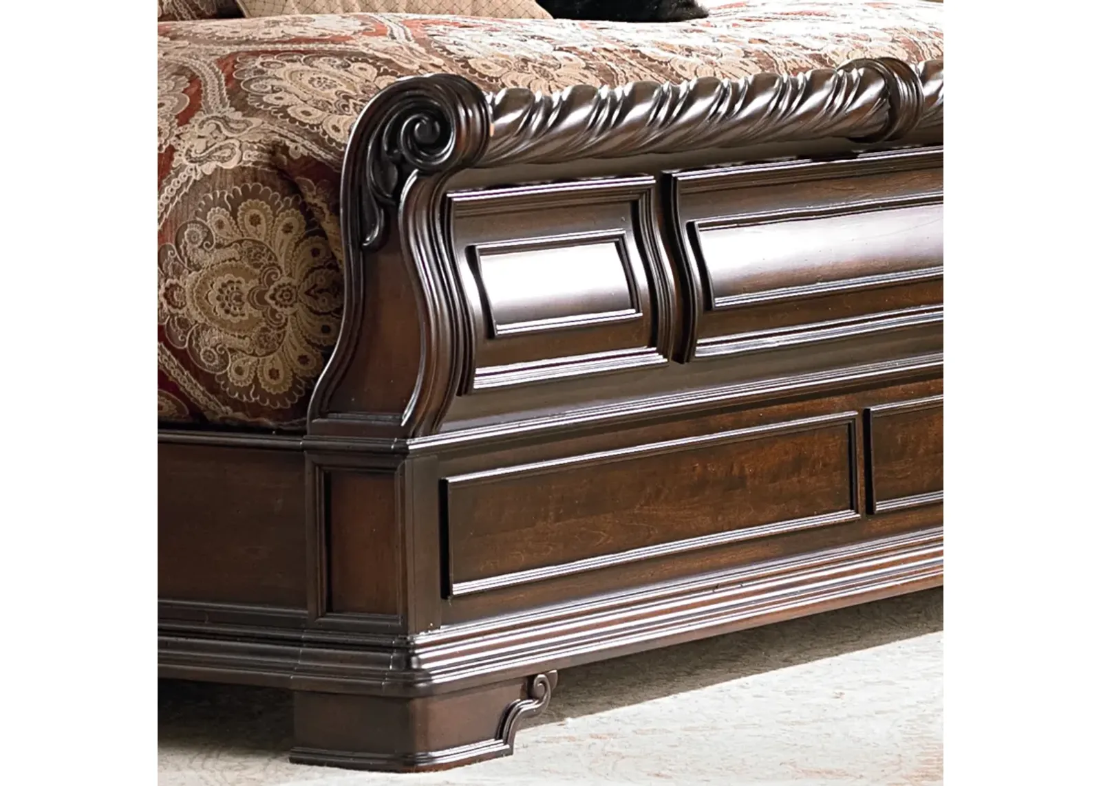 Liberty Furniture Arbor Place Brownstone Queen Sleigh Bed